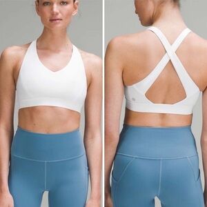 Lululemon Envital Medium Support (B/C) Bra - Like New. Light blue